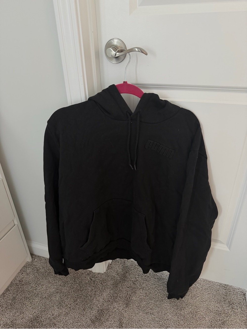 Puma Black Pullover Hoodie